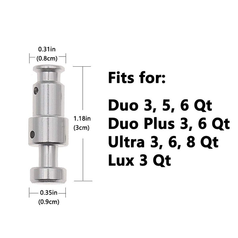 Longan Craft Float Valve Seal for Instant Pot Replacement Parts with 6 Sealer Gasket, Fits Duo 3, 5, 6 Qt, Duo Plus 3, 6 Qt, Ultra 3, 6, 8 Qt, Lux 3 Qt - Image 4